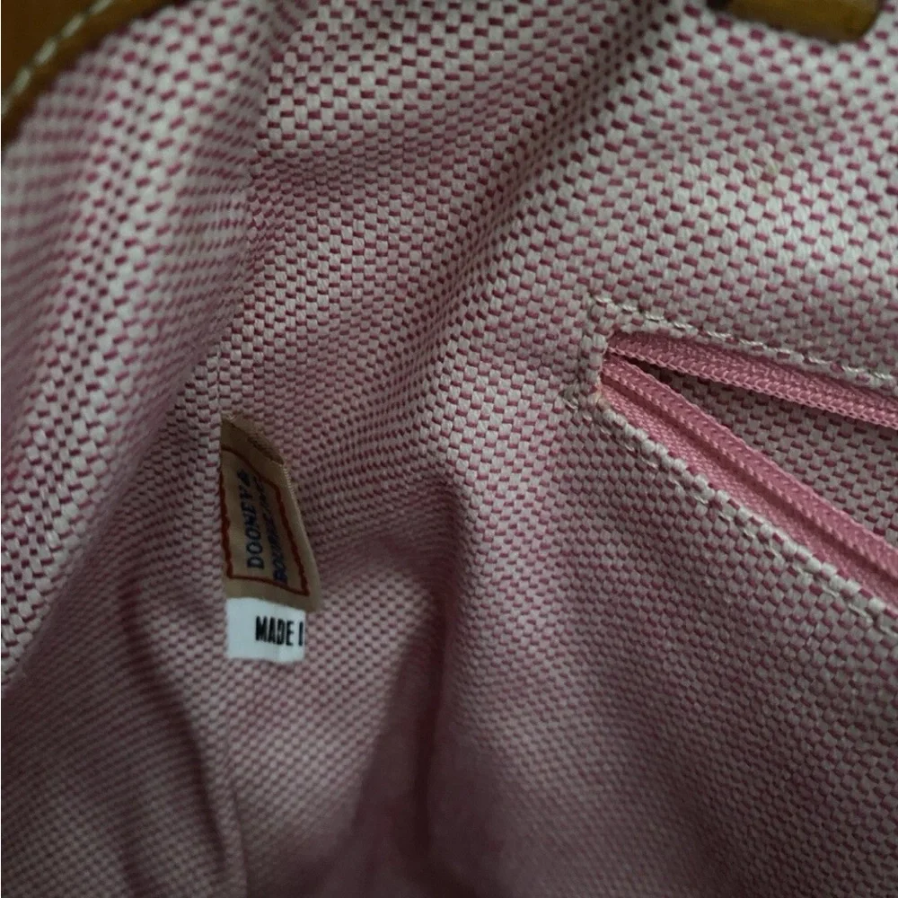 Dooney & Bourke Black, Cream & Tan Giraffe-Print Shoulder Bag - Picture 7 of 15